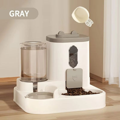 2in 1 Cat Food Dispenser Water And Food Integrated Fully Automatic Cat Food Feeding And Water Dispe 6