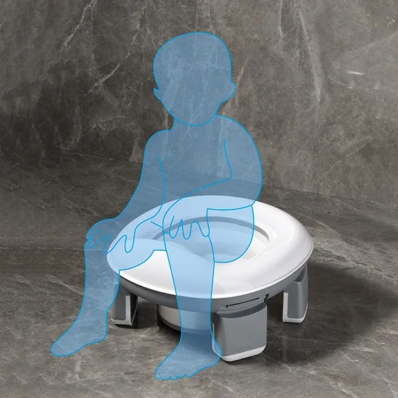 3 In 1 Foldable Baby Potty Training Seat With Bags Portable Travel Toilet For Toddlers And Young Ch 1
