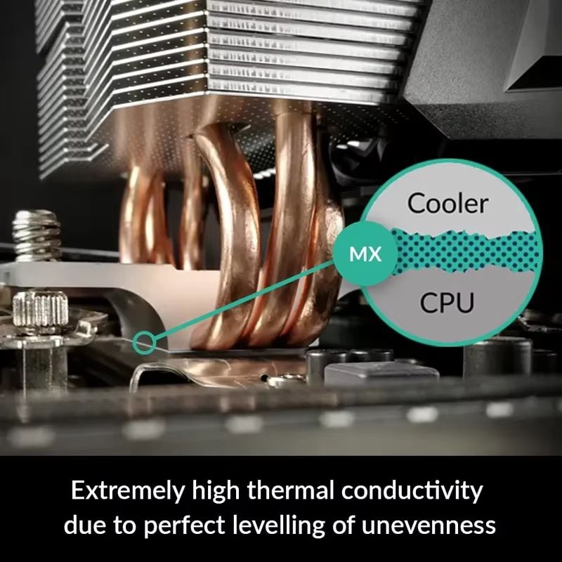 MX4 Thermal Paste Processor MX4 4g 85WMk For CPU GPU Printer HeatSink Cooling Cooler Thermal Grease 2