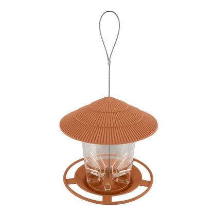 Outdoor Hanging Bird Feeder Gazebo Style With Rope For Wild Birds And Garden Decor 7