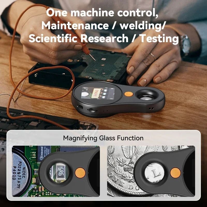 500X Digital Microscope With Light For Electronics Coins Jewelry And Watch Repair 3