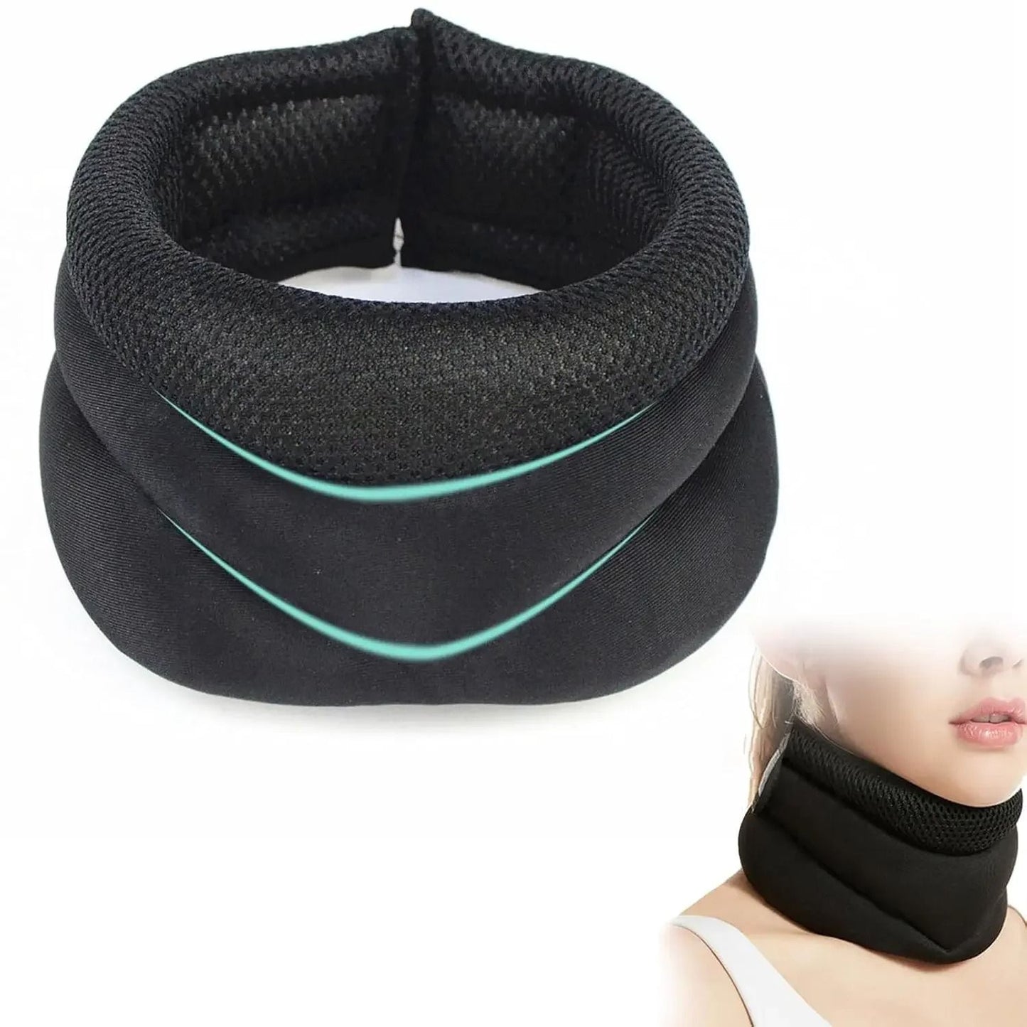 Neck Brace Support Pillow For Snoring Relief And Neck Pain Comfort 1