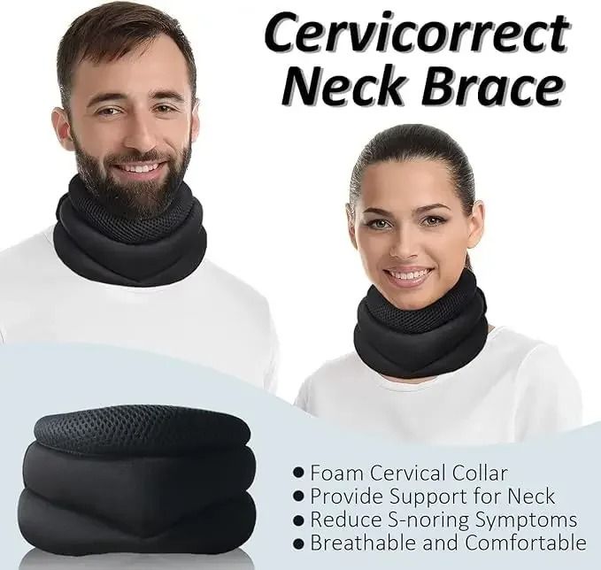 Neck Brace Support Pillow For Snoring Relief And Neck Pain Comfort 8