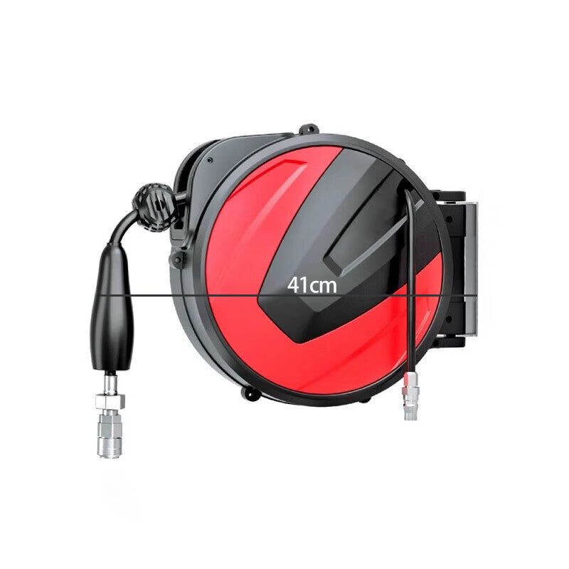 Air Drum Automatic Telescopic Recovery Winder Air Pump Pu Yarn Clamping for Car Wash And Beauty
