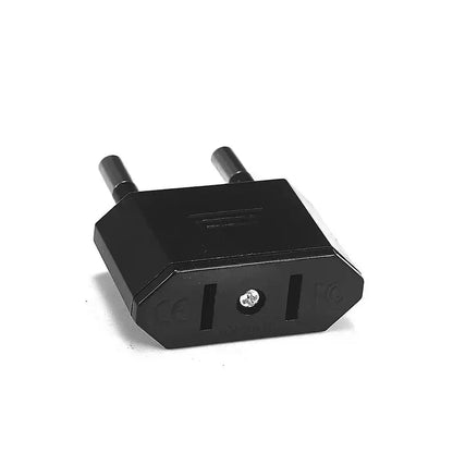 Plug Adapter, Travel Power Converter Euro Socket Electrical Outlet Charger for American to European Use