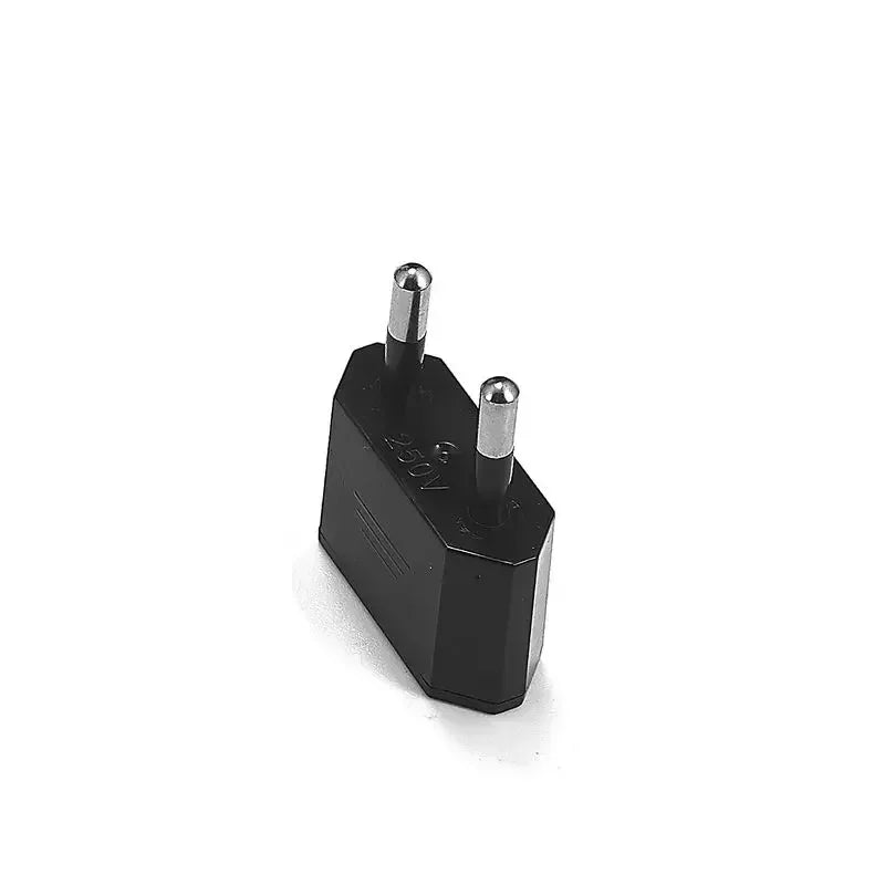 Plug Adapter, Travel Power Converter Euro Socket Electrical Outlet Charger for American to European Use