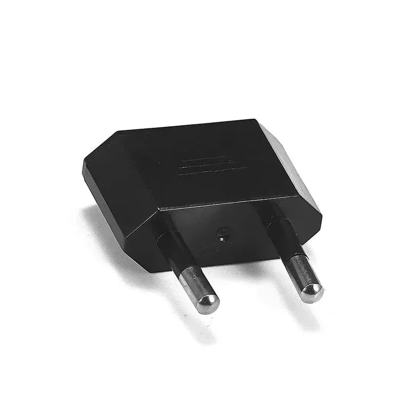 Plug Adapter, Travel Power Converter Euro Socket Electrical Outlet Charger for American to European Use