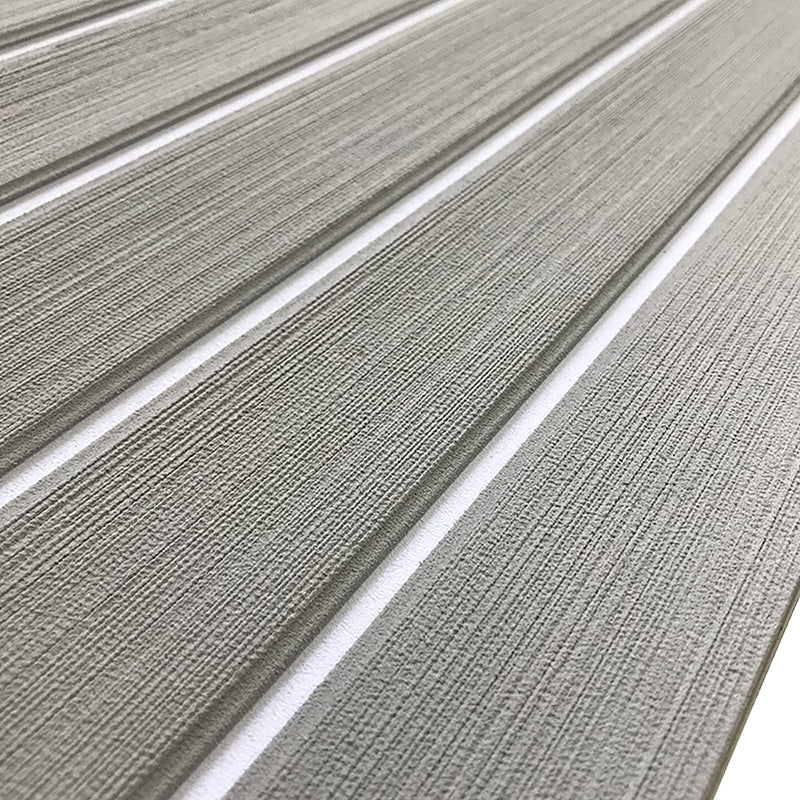 Customizable EVA Foam Boat Decking Sheet Mat, Anti-Skid Faux Teak Yacht Marine Flooring Pad, Self-Adhesive Accessories