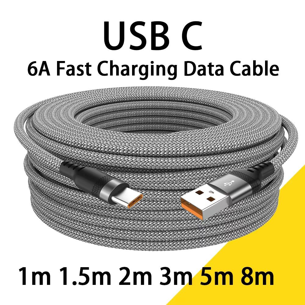 UltraFast USB TypeC Super Charging Cable  6A Power Delivery For Huawei OnePlus Xiaomi  More 3