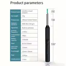 Smart HD Ear Wax Remover With Camera  1080P Otoscope  LED Ear Cleaner Set 1