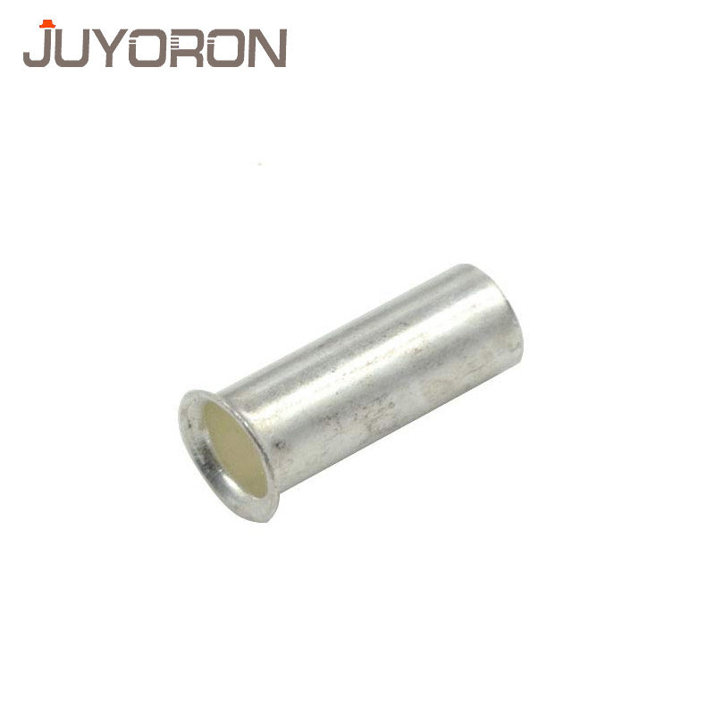 Copper Crimp Ferrules EN Series, Non-Insulated Wire Connector Terminals, Bare Tinned Electrical Cable Ends