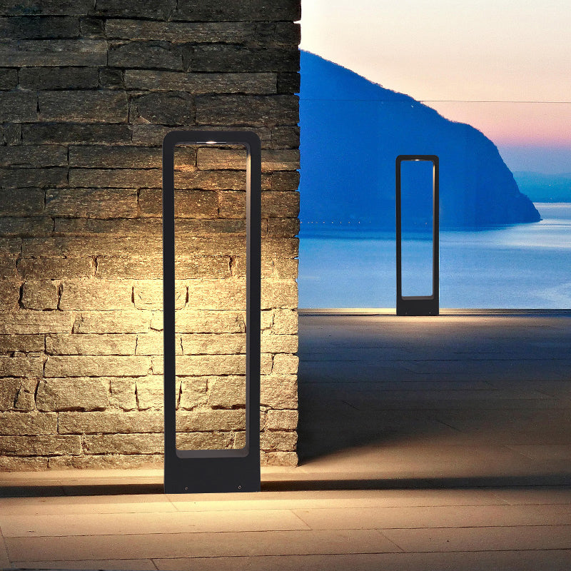 LED Garden Lights Lawn Lamp IP65 Waterproof 7W Modern Aluminum Pillar Light for Outdoor Courtyard & Villa Landscape