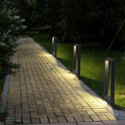 LED Garden Lights Lawn Lamp IP65 Waterproof 7W Modern Aluminum Pillar Light for Outdoor Courtyard & Villa Landscape