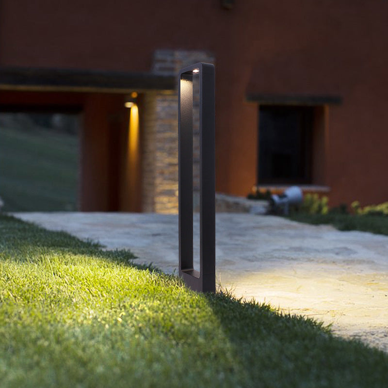 LED Garden Lights Lawn Lamp IP65 Waterproof 7W Modern Aluminum Pillar Light for Outdoor Courtyard & Villa Landscape