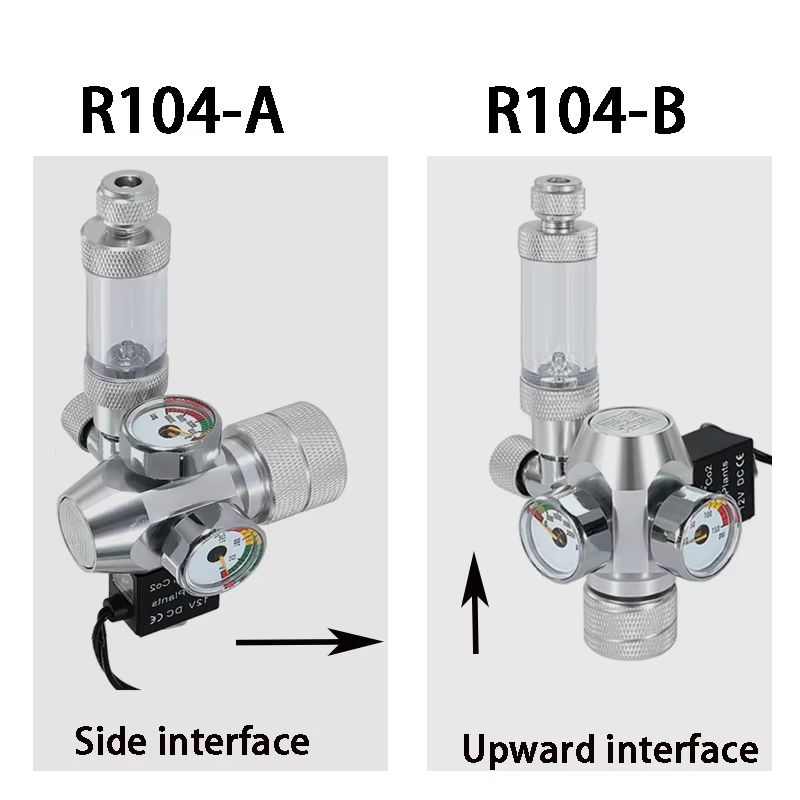 DIY Aquarium CO2 Regulator Kit With Electromagnetic Valve  Bubble Counter  Precise CO2 Control For  2