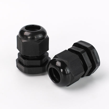 Waterproof Nylon Cable Gland Connector Joint, Cable Entry Fitting for Electrical Boxes, Panels, and Junction Enclosure
