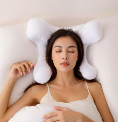 Luxury Memory Foam Face Pillow With Free White Satin Pillowcase For Beauty Sleep Anti Wrinkles Agin