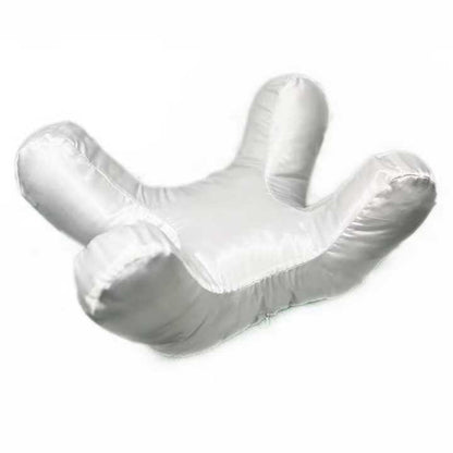 Luxury Memory Foam Face Pillow With Free White Satin Pillowcase For Beauty Sleep Anti Wrinkles Agin