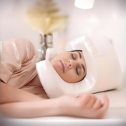 Memory Foam Face Relaxed Wrinkle Prevention Pillow for Beauty Sleep, Anti Aging Anti Wrinkle Beauty Bed Pillow