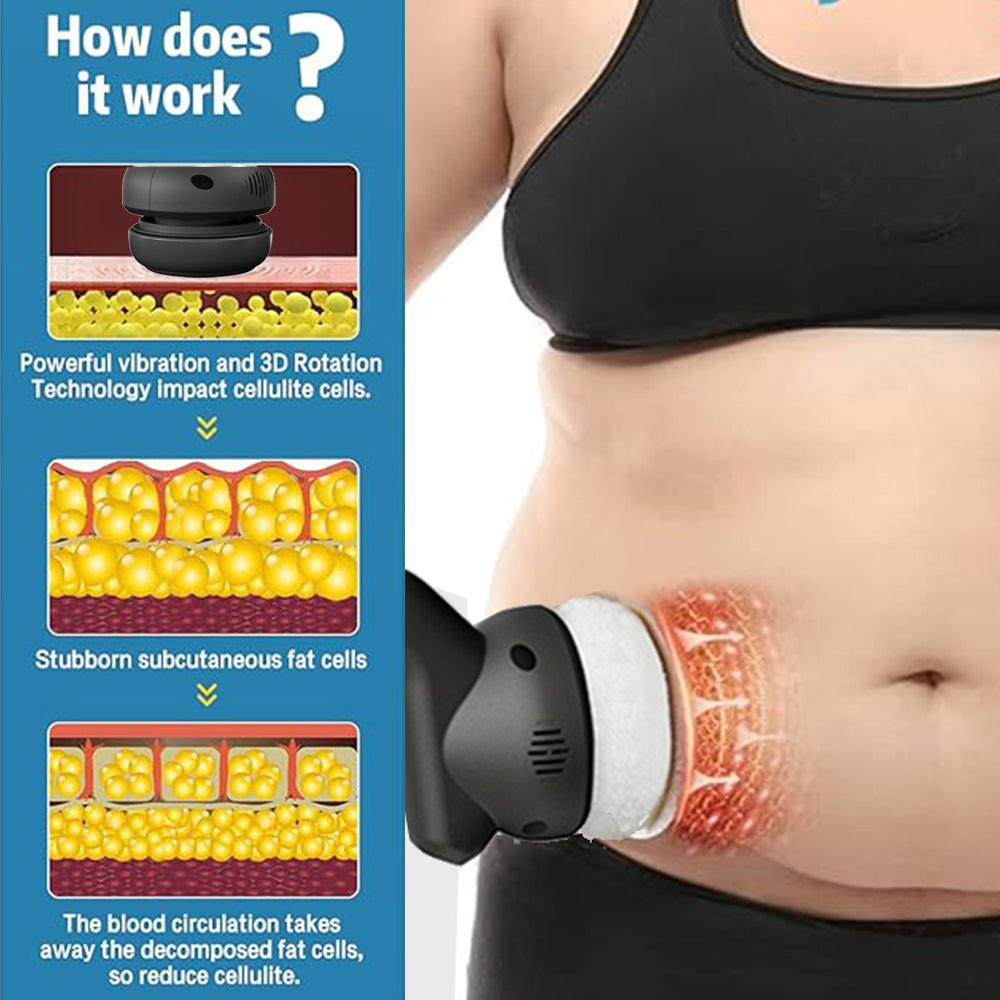 High Power Fascia Gun For Muscle Vibration Massage And Anti Cellulite Fat Burner Body Slimming Mass 1