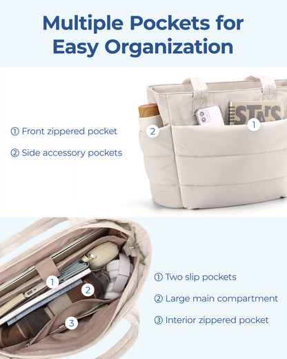 Spacious Women's Bag Large Capacity Solid Color Tote Bag, Versatile Handbag for Commuter, Work, Student, Class, Shopping