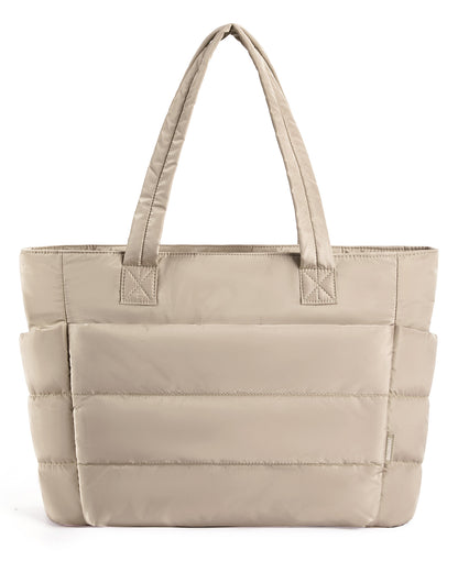 Spacious Women's Bag Large Capacity Solid Color Tote Bag, Versatile Handbag for Commuter, Work, Student, Class, Shopping