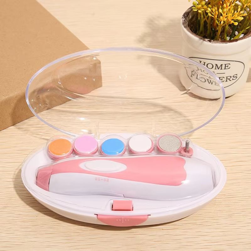 GentleTouch Baby Nail Trimmer  Safe Electric Nail Polisher  Infant Manicure Tool Set 7