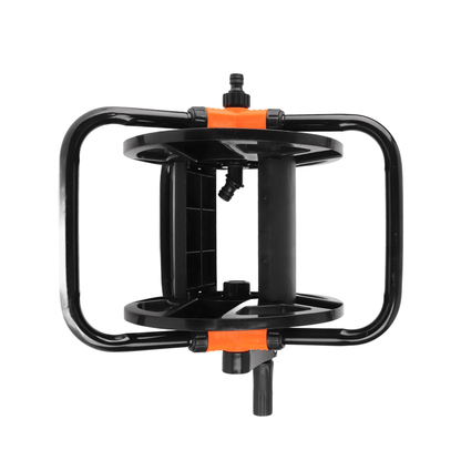 DIY Hose Reel Water Pipe Storage Rack 3