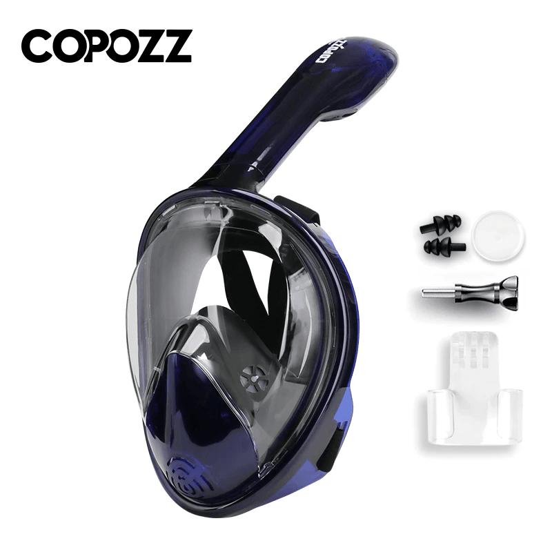 Full Face Snorkeling Mask With Anti Fog Design For Adults 8