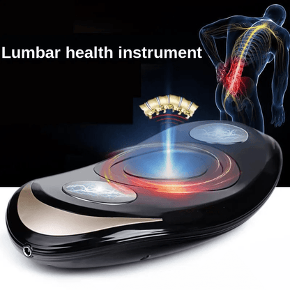 Lumbar Traction Pulse Therapy Belt with Heat and Vibration for Back Pain Relief