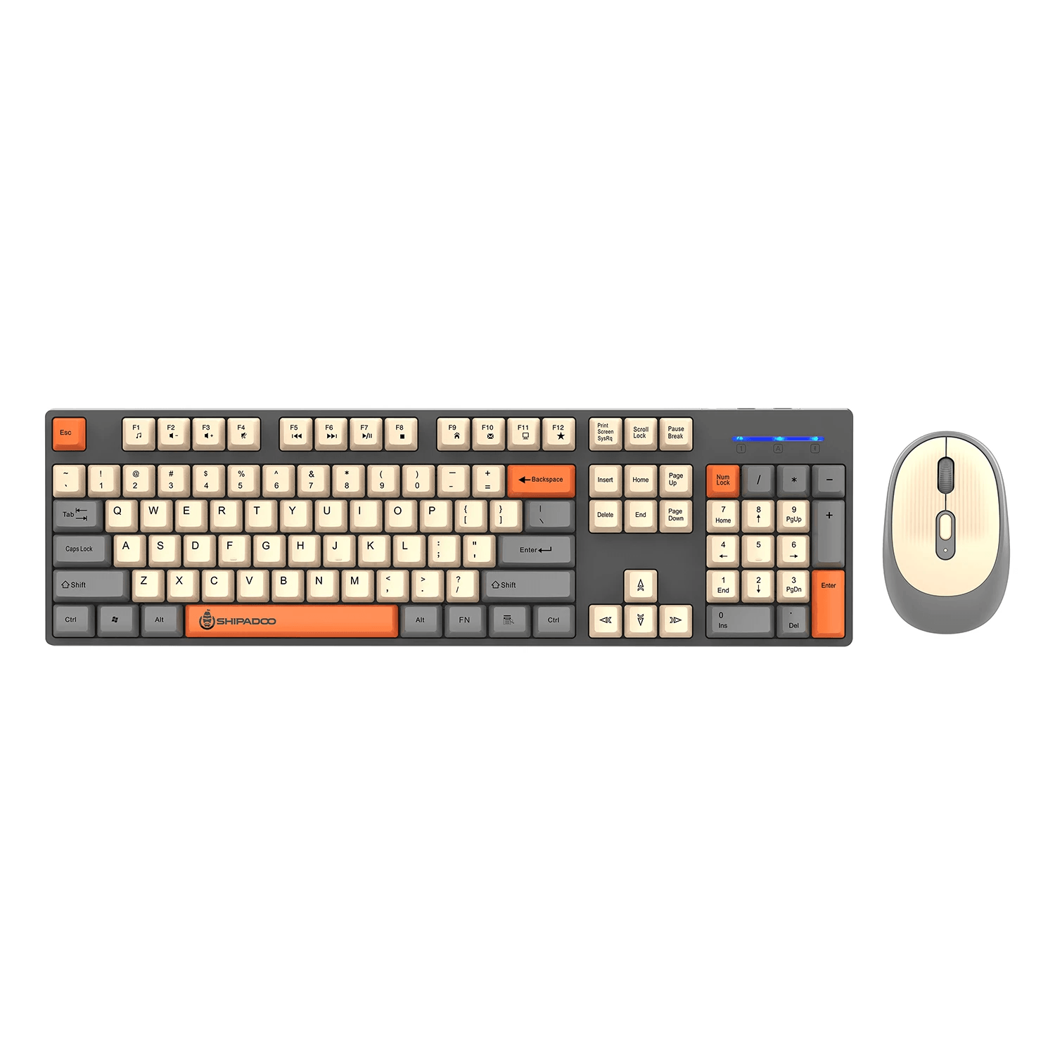 Wireless Keyboard And Mouse Combo With Numpad For Home Office And Gaming 1