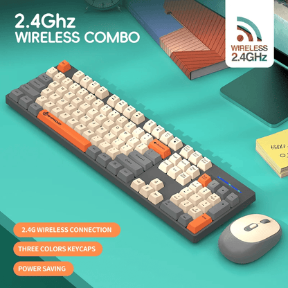 Wireless Keyboard And Mouse Combo With Numpad For Home Office And Gaming 3