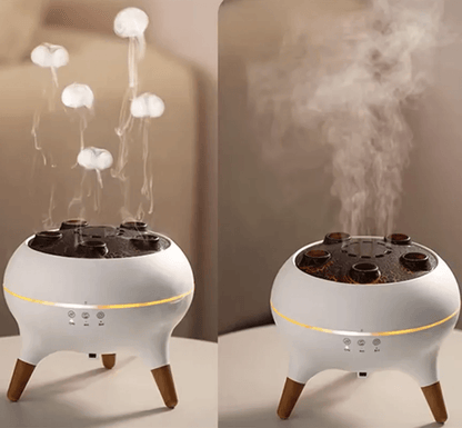 JellyfishInspired Air Humidifier With Remote And ColorChanging Night Light 1