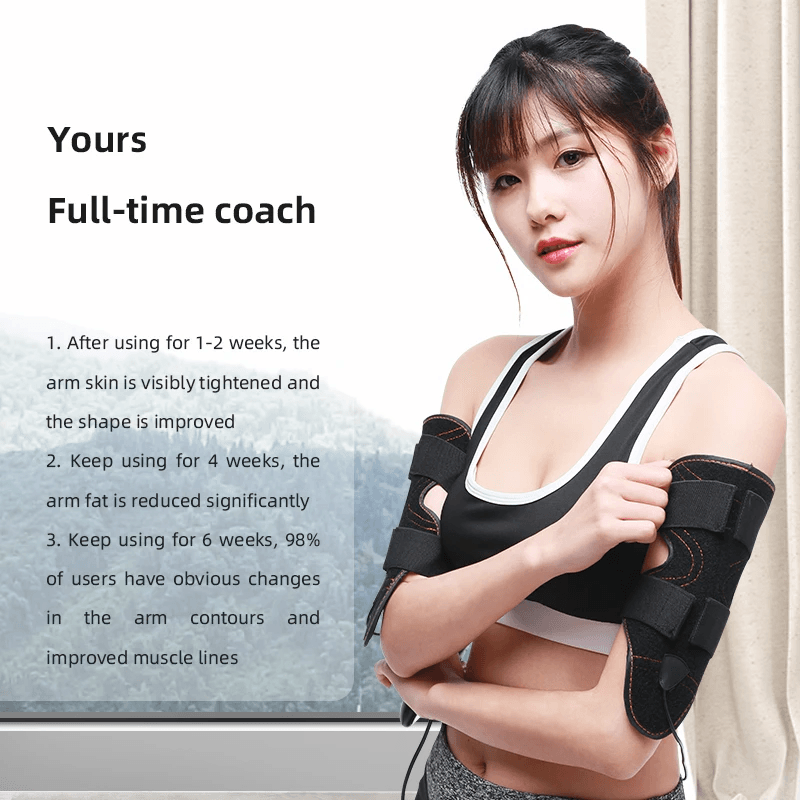 EMS Muscle Toning Belt With Arm And Waist Trainers For Workout Recovery And Slimming 1