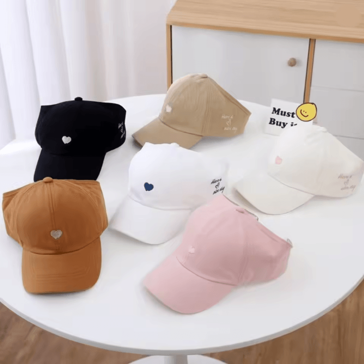 HeartSprout Adjustable Kids Baseball Cap