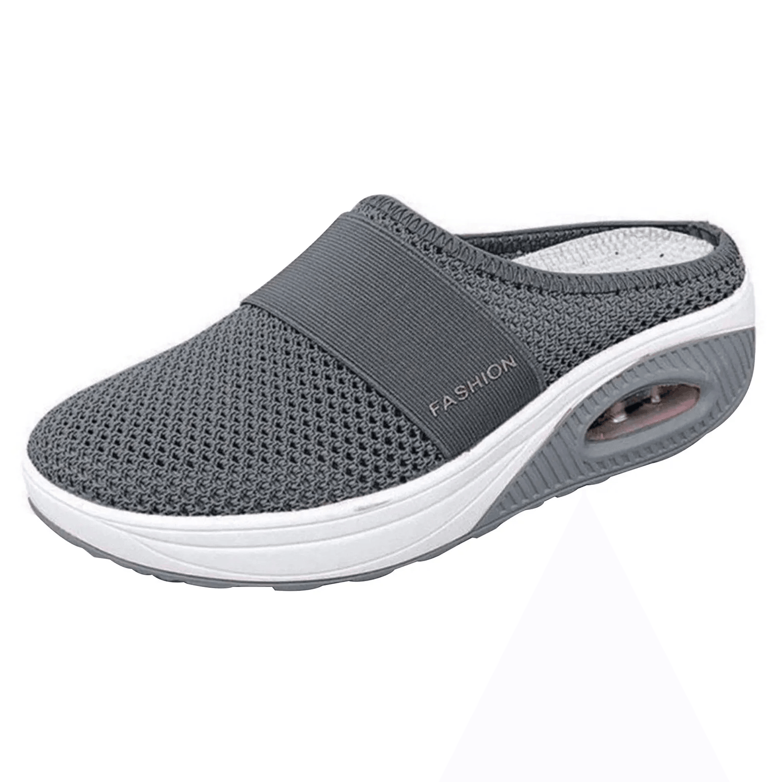 Womens SlipOn Mesh Walking Sandals With Arch Support And Soft Sole 1