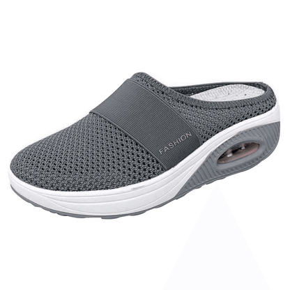 Womens SlipOn Mesh Walking Sandals With Arch Support And Soft Sole 1
