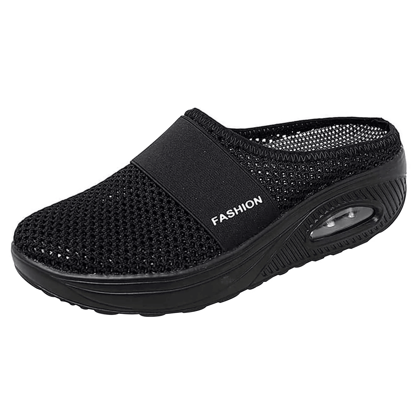 Womens SlipOn Mesh Walking Sandals With Arch Support And Soft Sole 4