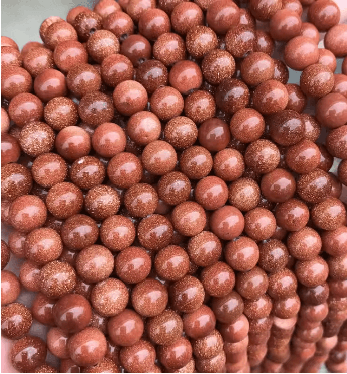 SandGlow Natural Sandstone Loose Beads 1