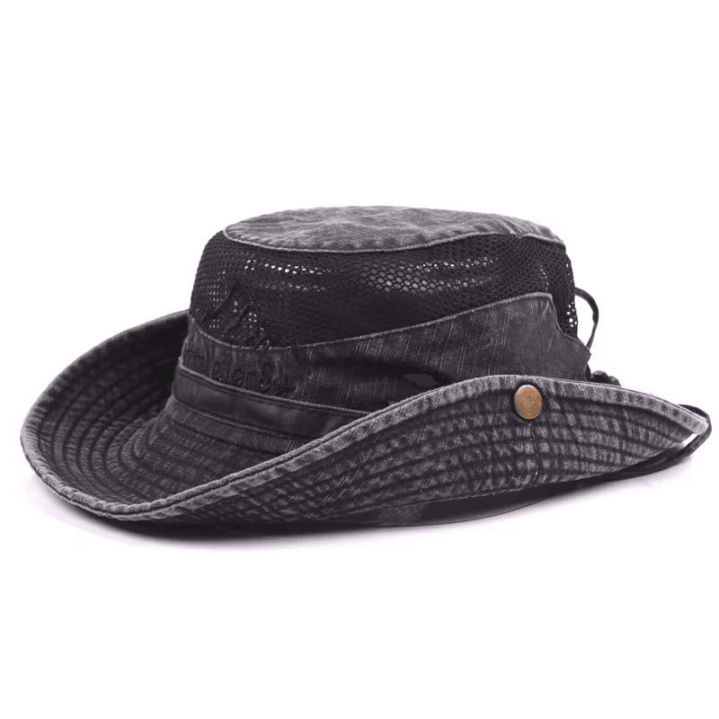 Mens Breathable Outdoor Mesh Bucket Hat For Summer Hiking And Sun Protection 7