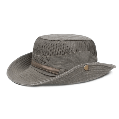 Mens Breathable Outdoor Mesh Bucket Hat For Summer Hiking And Sun Protection 8