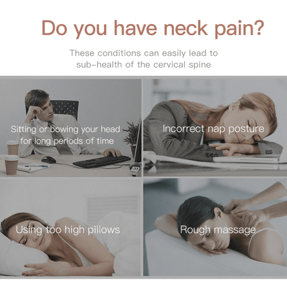 Electric Neck Massager With Heat Vibration And Air Compression For Cervical Pain Relief 1