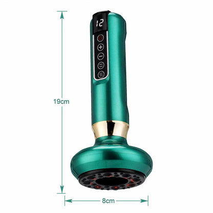 SmartHeat 12 Level Electric Cupping and Infrared Body Slimming Massager