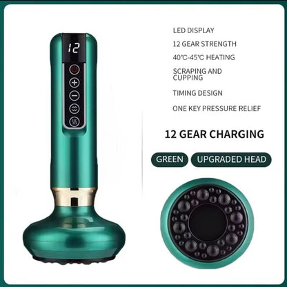SmartHeat 12 Level Electric Cupping And Infrared Body Slimming Massager 10