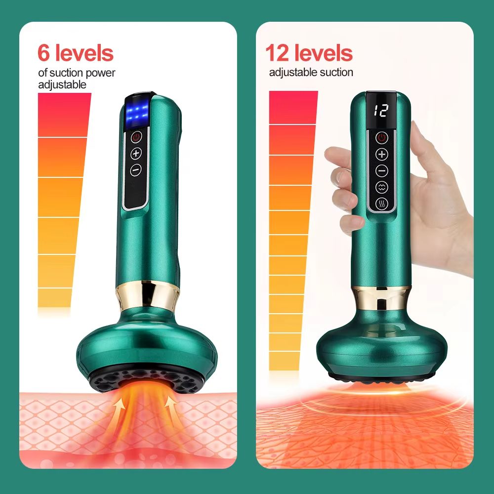 SmartHeat 12 Level Electric Cupping And Infrared Body Slimming Massager 1