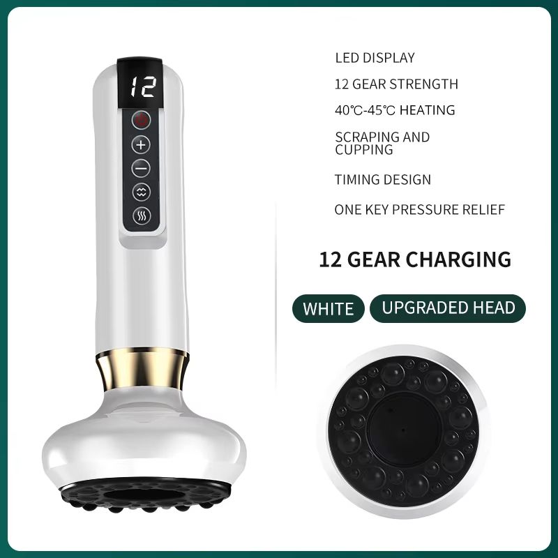 SmartHeat 12 Level Electric Cupping And Infrared Body Slimming Massager 9
