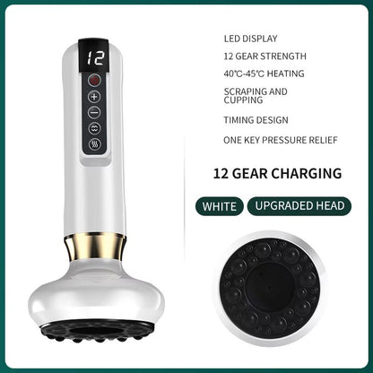 SmartHeat 12 Level Electric Cupping And Infrared Body Slimming Massager 9