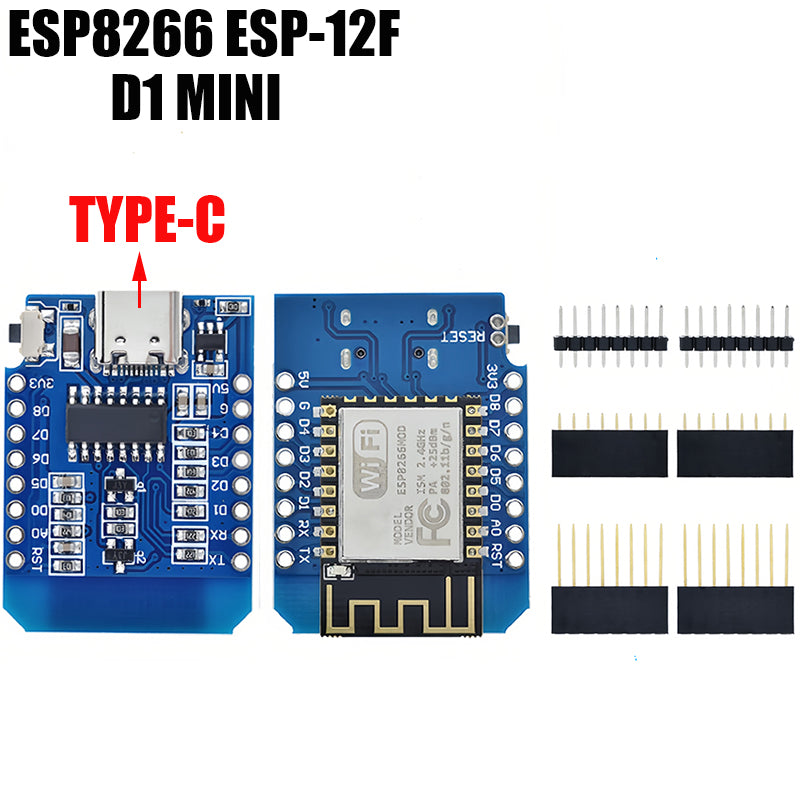 Mini WiFi Development Board V2 TYPEC  Micro USB Compatible With Arduino  NodeMCU Diy Kit 3
