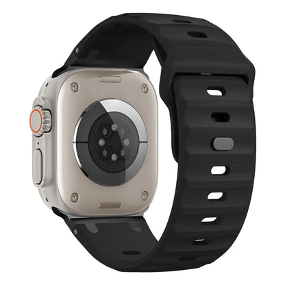 Sport Silicone Strap & Stainless Steel Bracelet for Apple Watch Ultra, Series