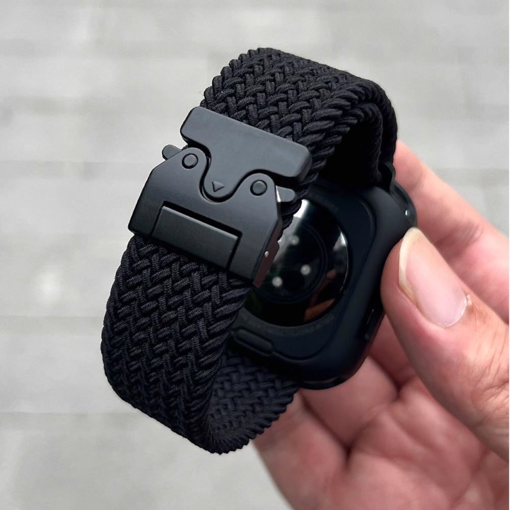 Braided Parachute Straps for Apple Watch Band Ultra Correa iWatch Series Compatible Replacement